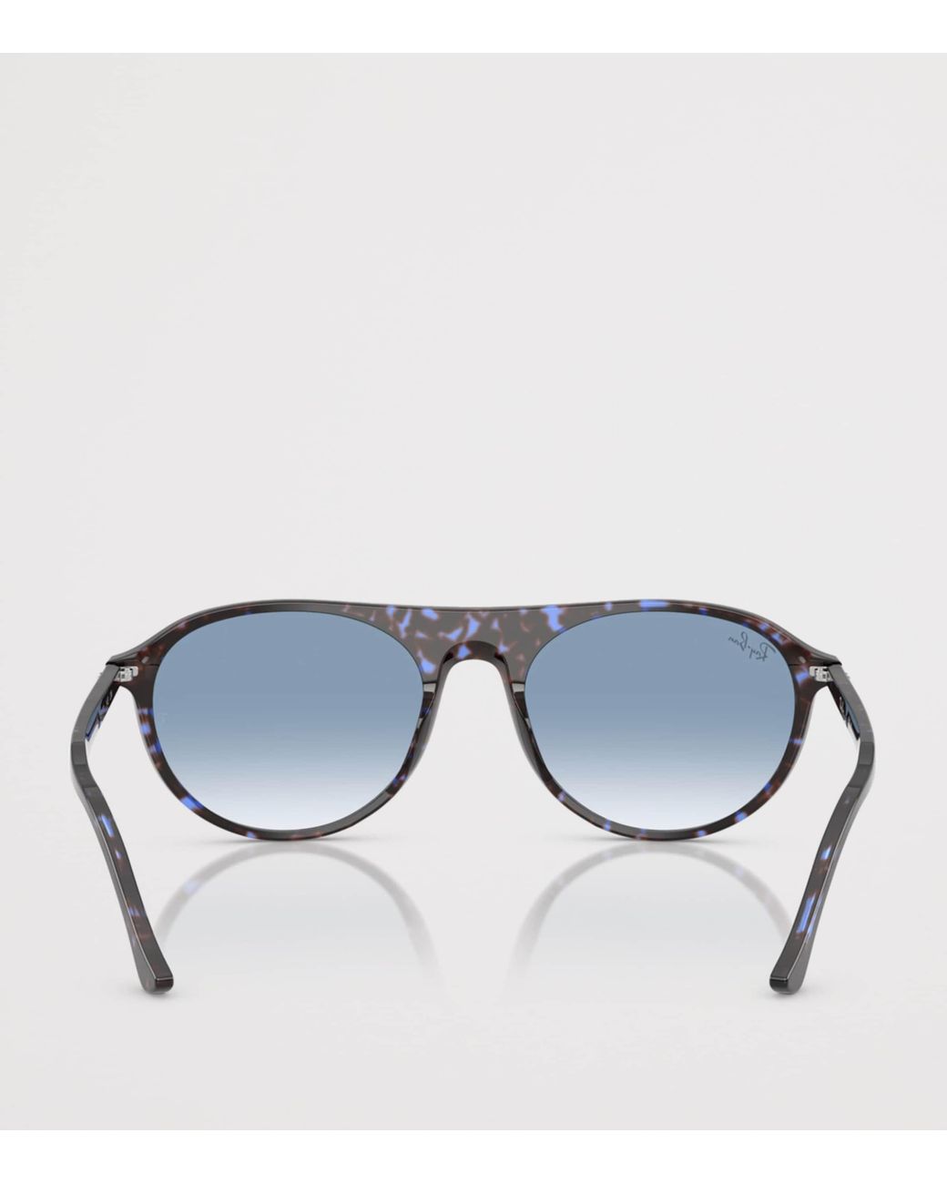 Ray-Ban Blue Rb2215 Rounded Square Sunglasses
