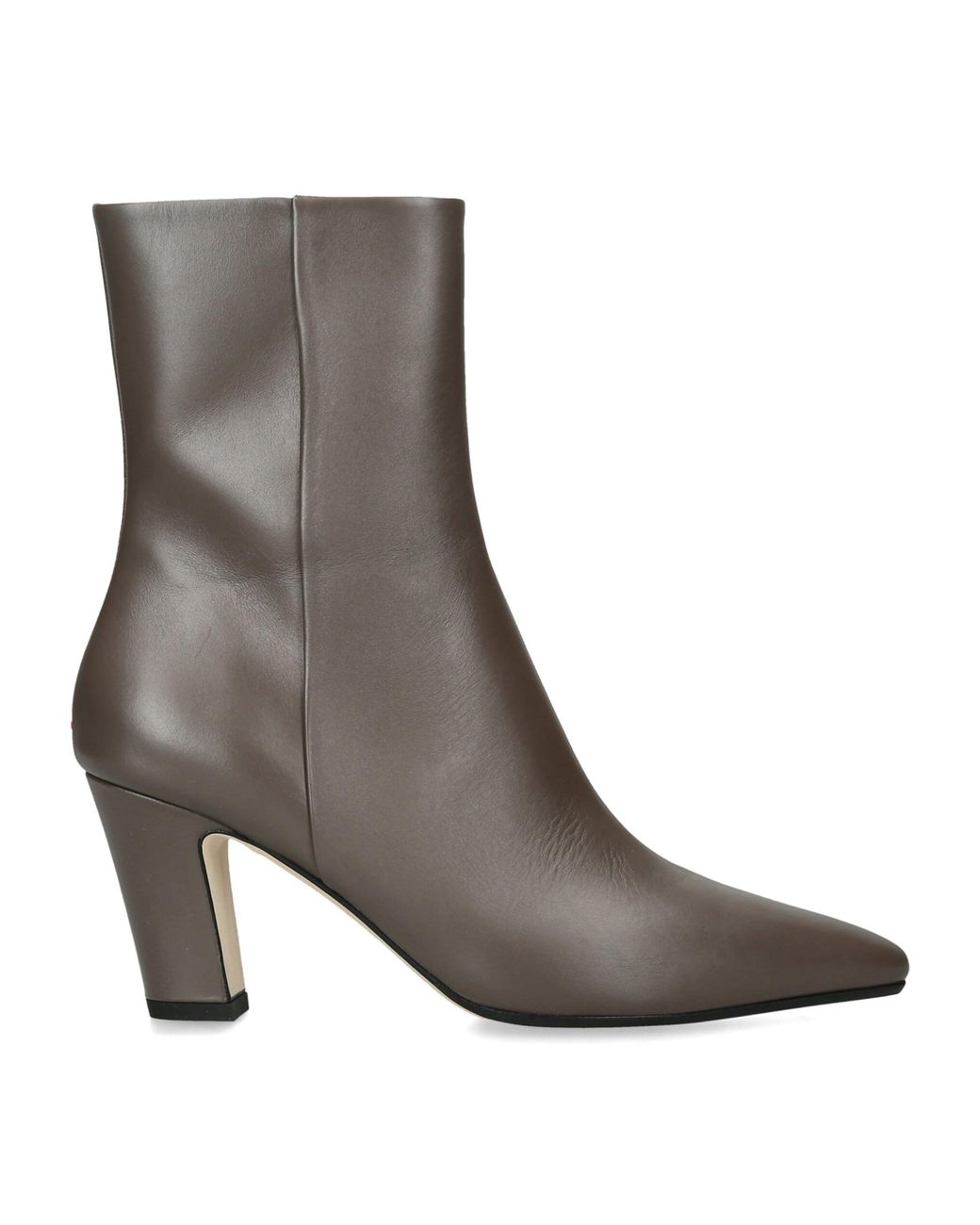 Aeyde Brown Leather Maris Ankle Boots 75
