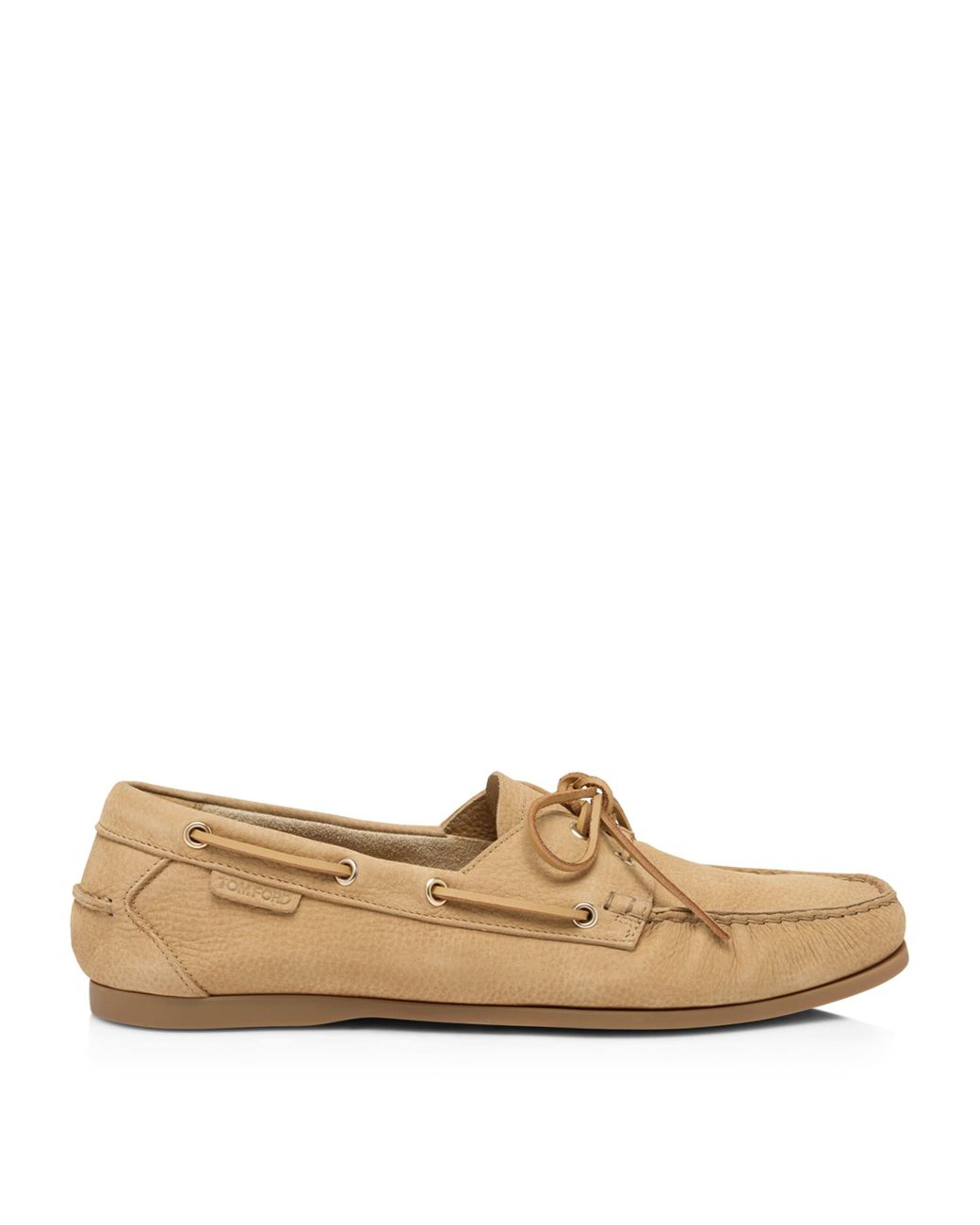 Tom Ford Nubuck Robin Boat Shoes in Natural for Men | Lyst display picture 1