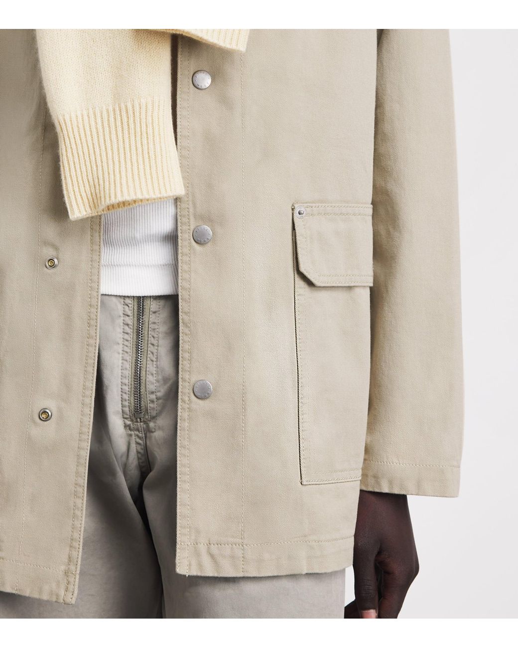 Still Here Natural Cotton Barn Jacket