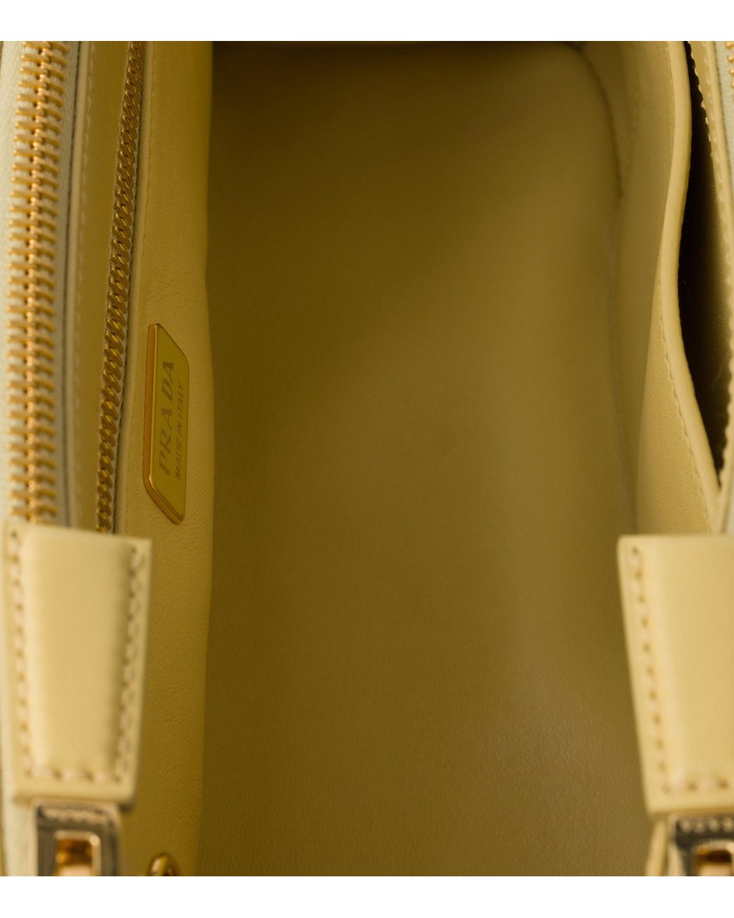 Prada Metallic Medium Leather Galleria Top-Handle Bag