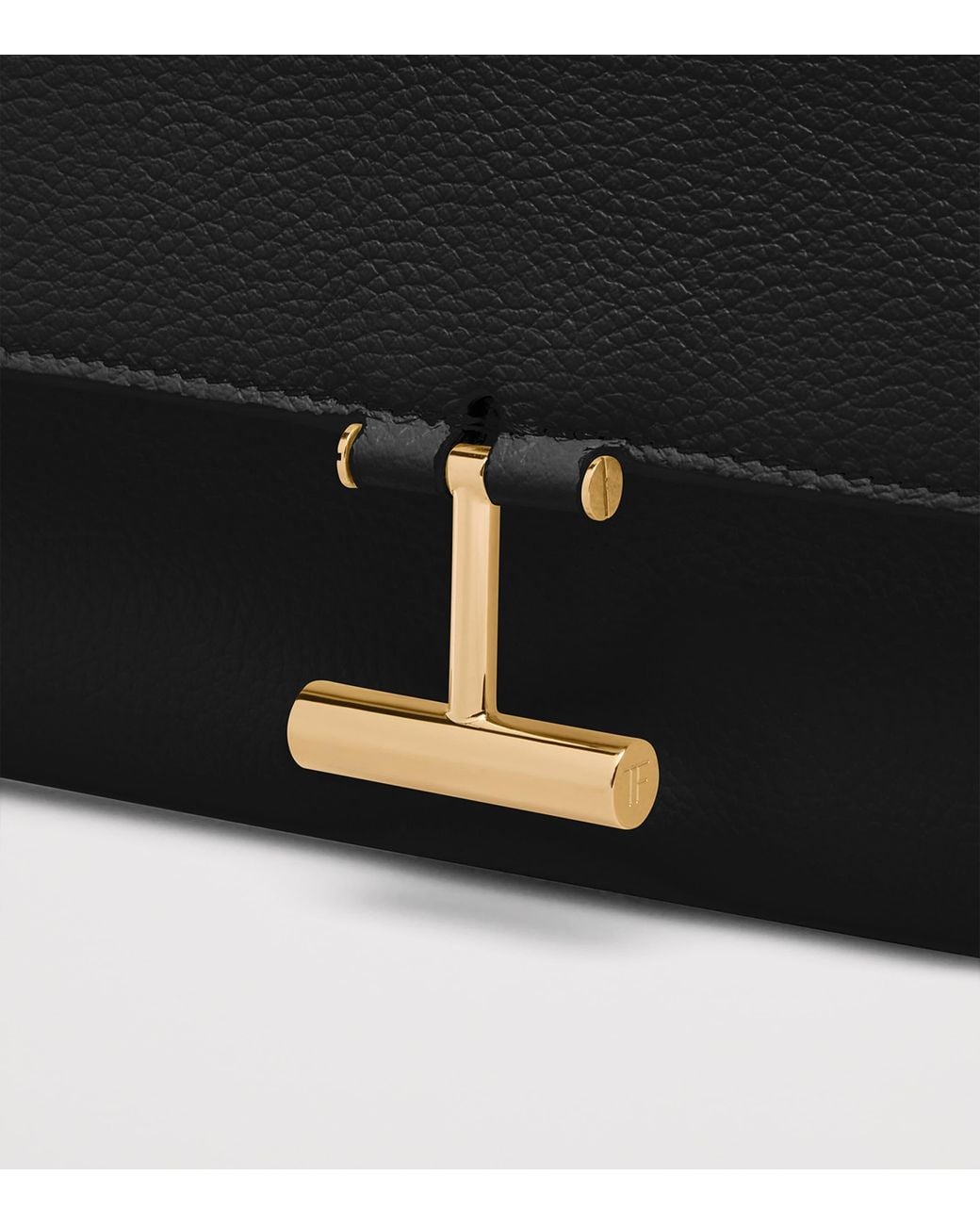 Tom Ford Black Leather Tara Wrist Pouch