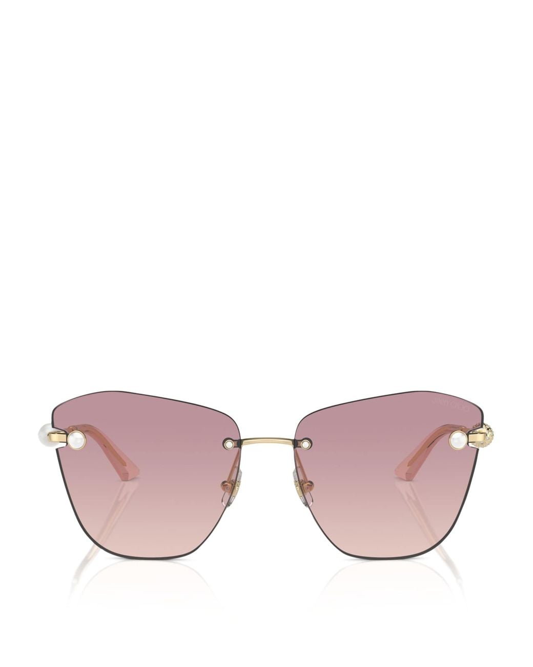 Jimmy Choo Pink Metal Jc4004Hb Sunglasses