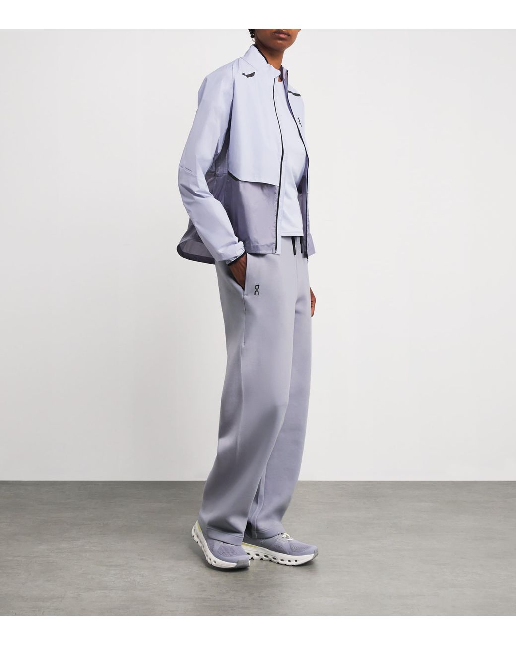 On Shoes Gray Focus Tech Sweatpants