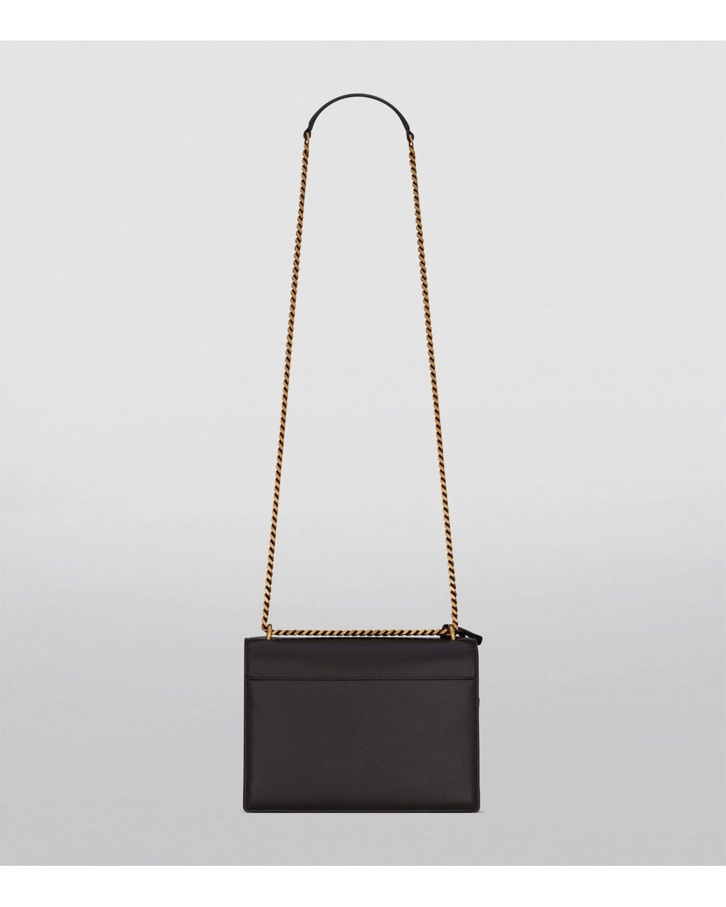 Saint Laurent White Small Sunset Shoulder Bag