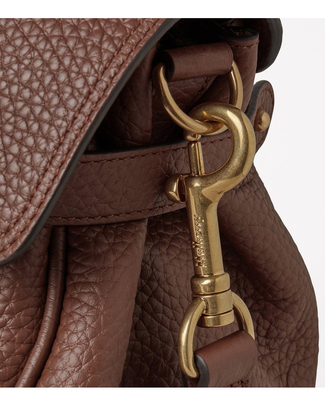 Mulberry Brown Leather Alexa Cross-Body Bag