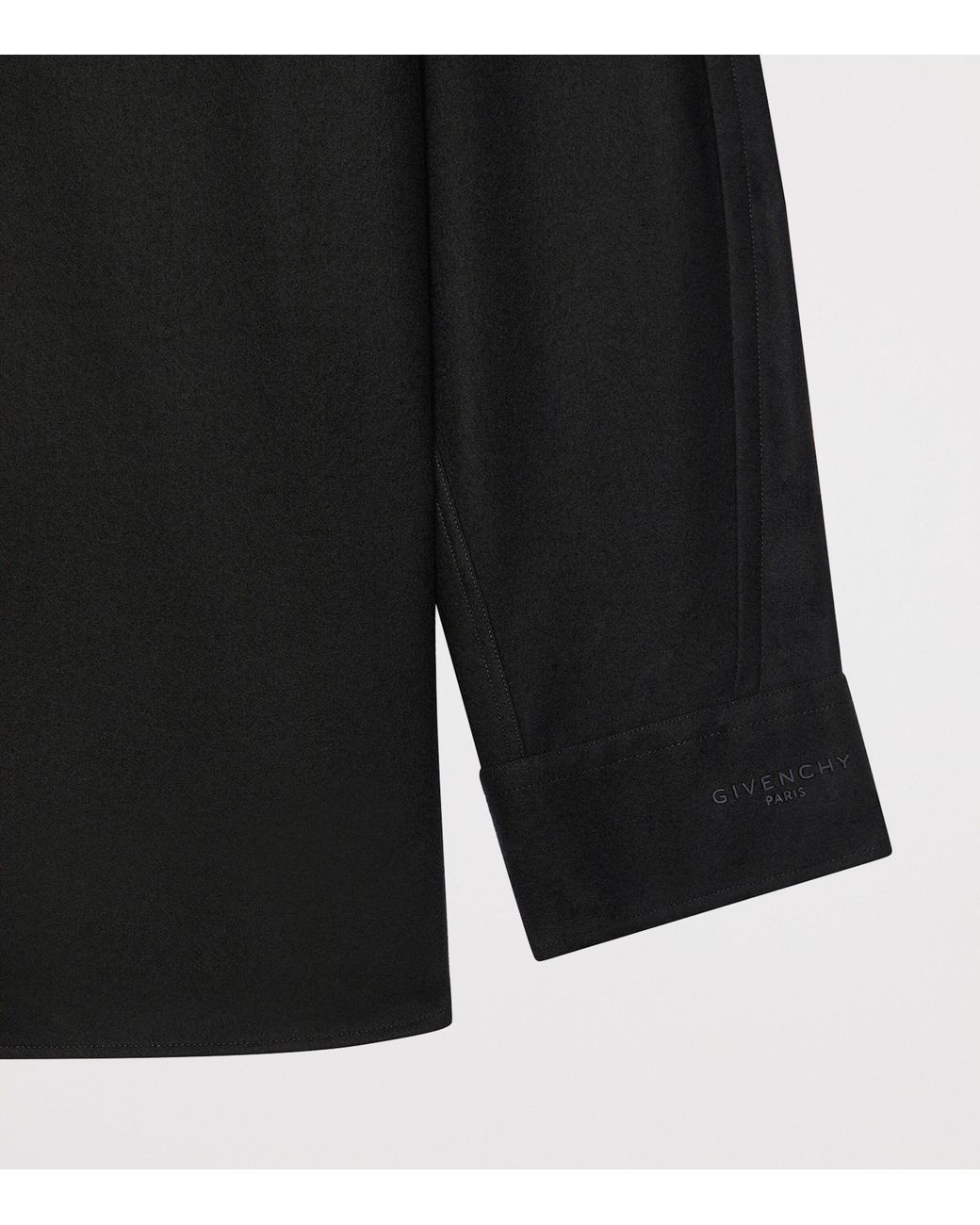 Givenchy Black Wool Shirt for men