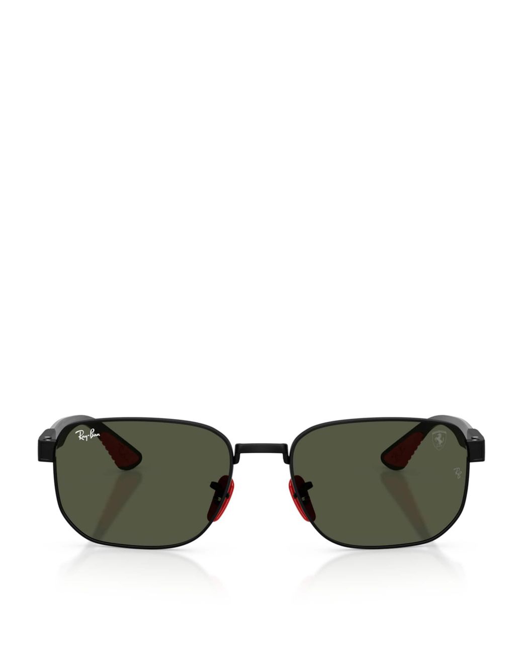 Ray-Ban Green Scuderia Ferrari Square Sunglasses