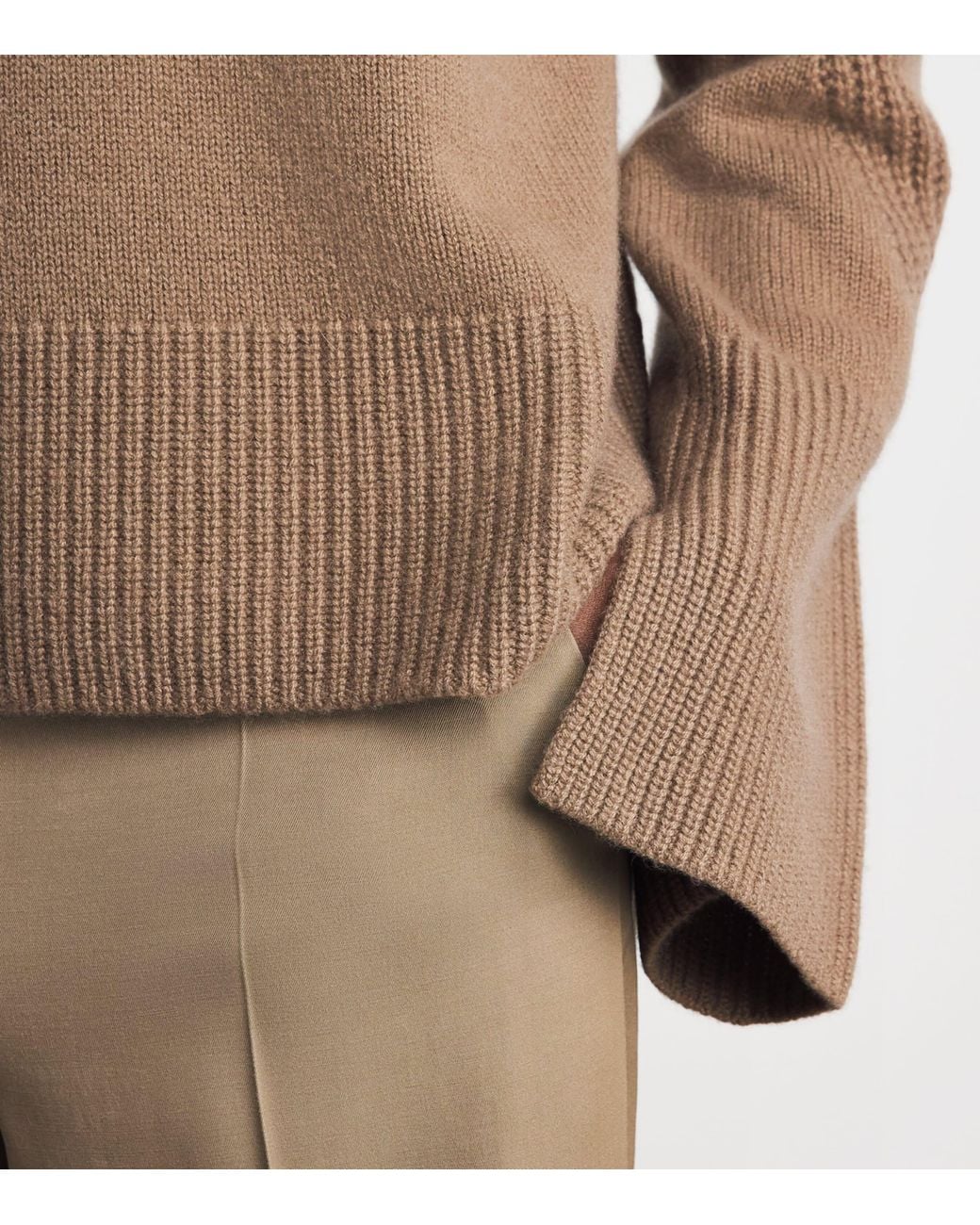 Joseph Brown Cashmere Maple Sweater