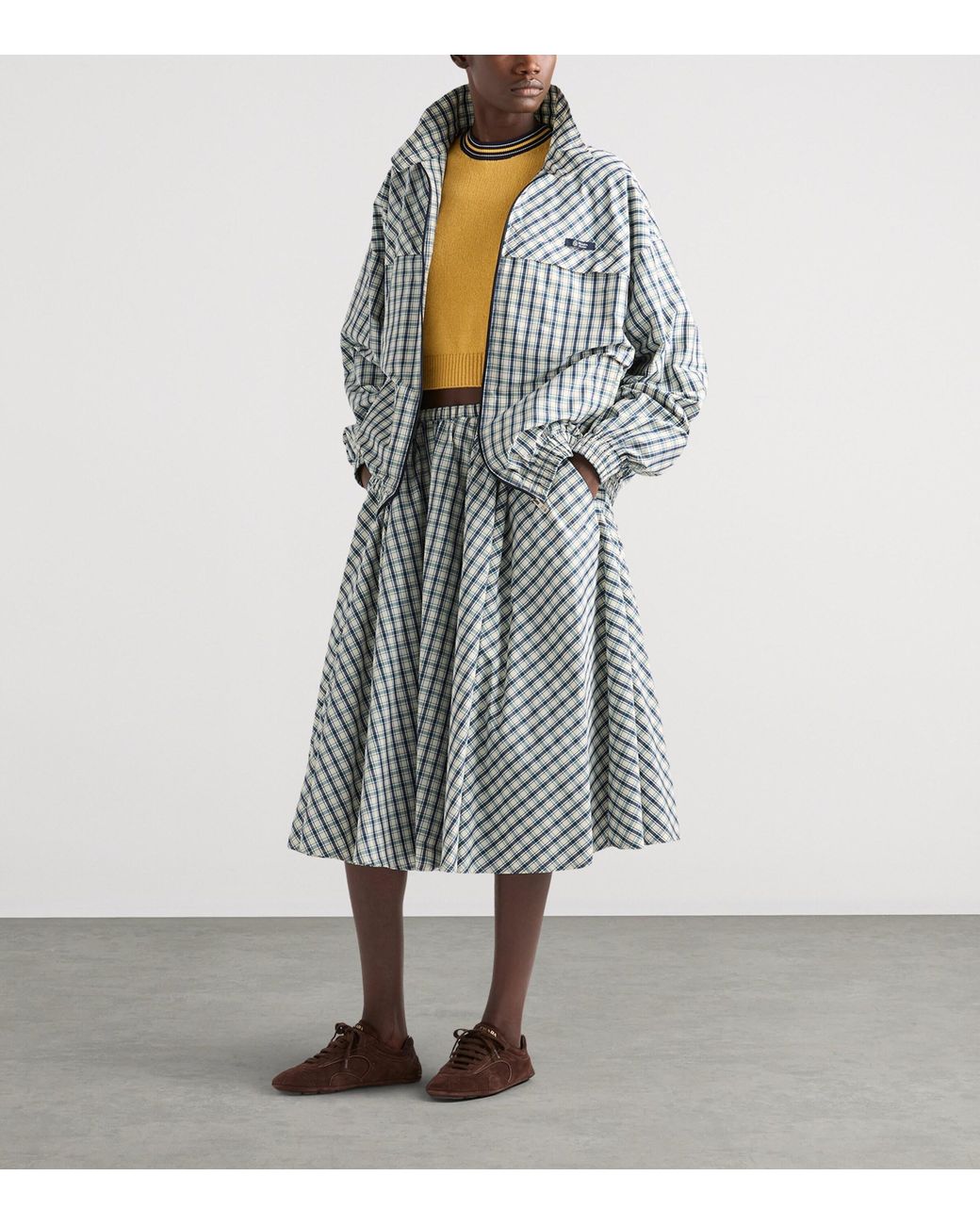 Prada Gray Skirts