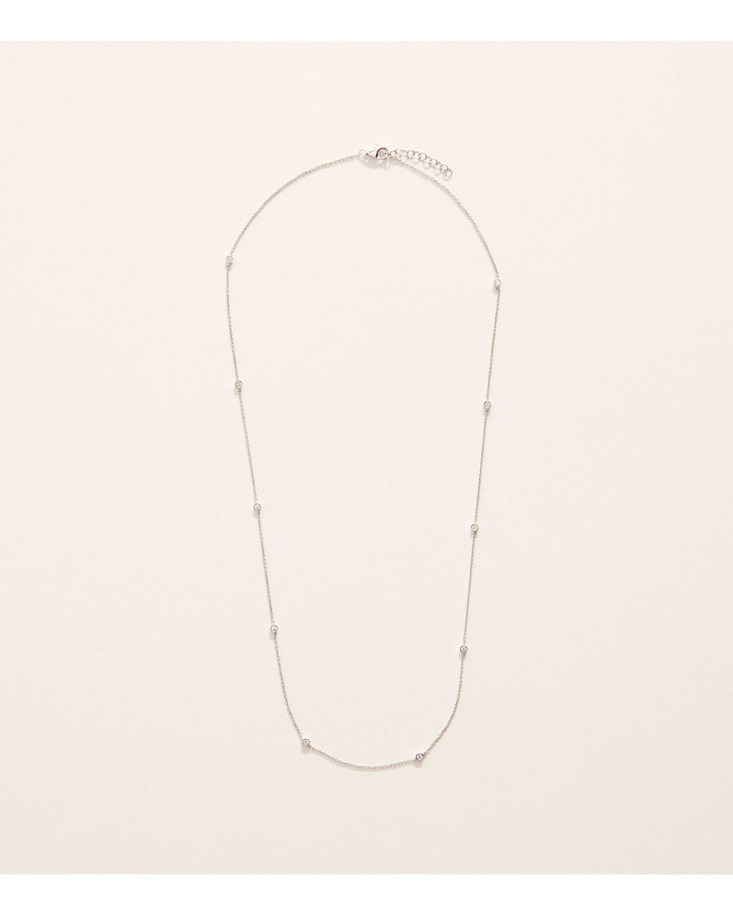 Rosa De La Cruz Natural And Diamond Dot Necklace