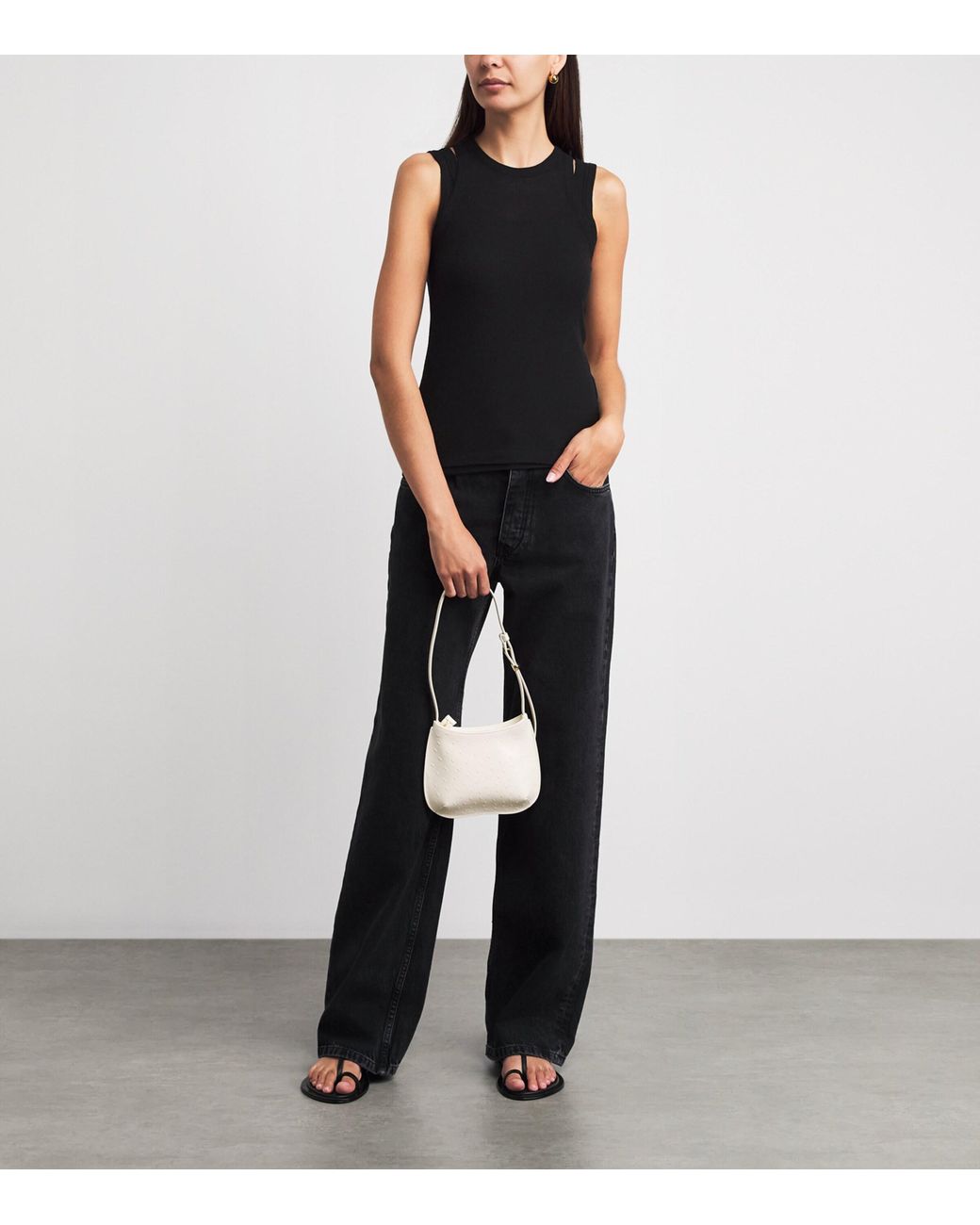 ME+EM Black 2-In-1 Tank Top