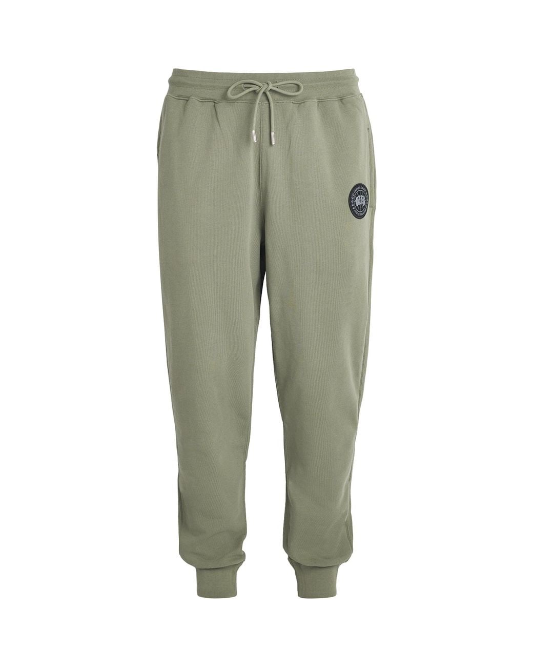 Canada Goose Green Organic Cotton Loon Sweatpants for men