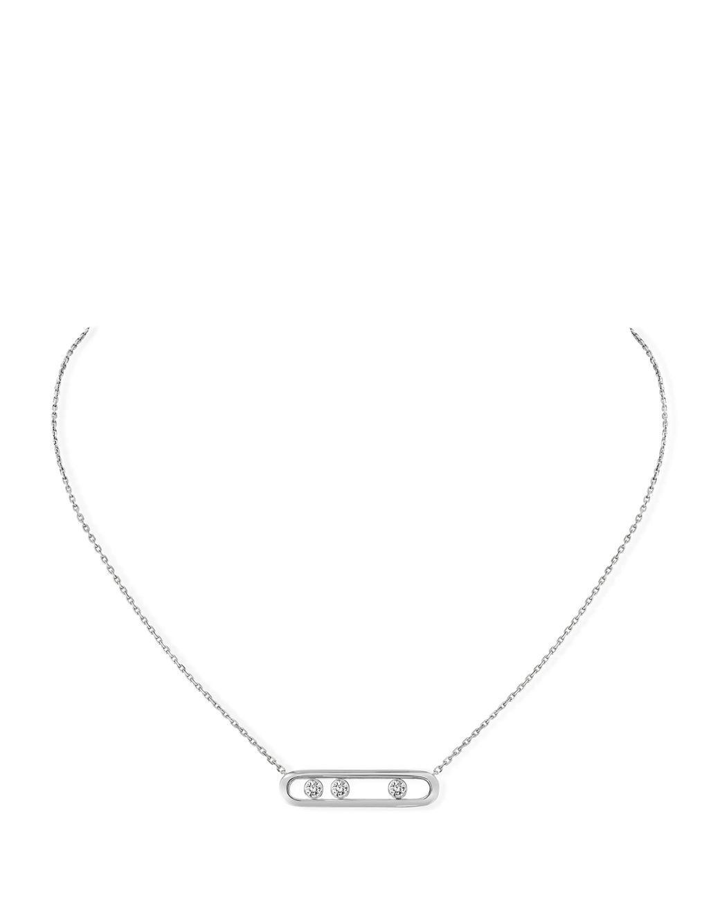 Messika Metallic Move Classique And Diamond Necklace