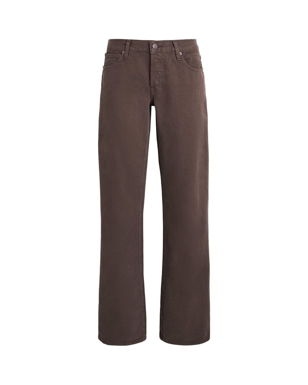 FRAME Brown The Wide-Leg Jeans