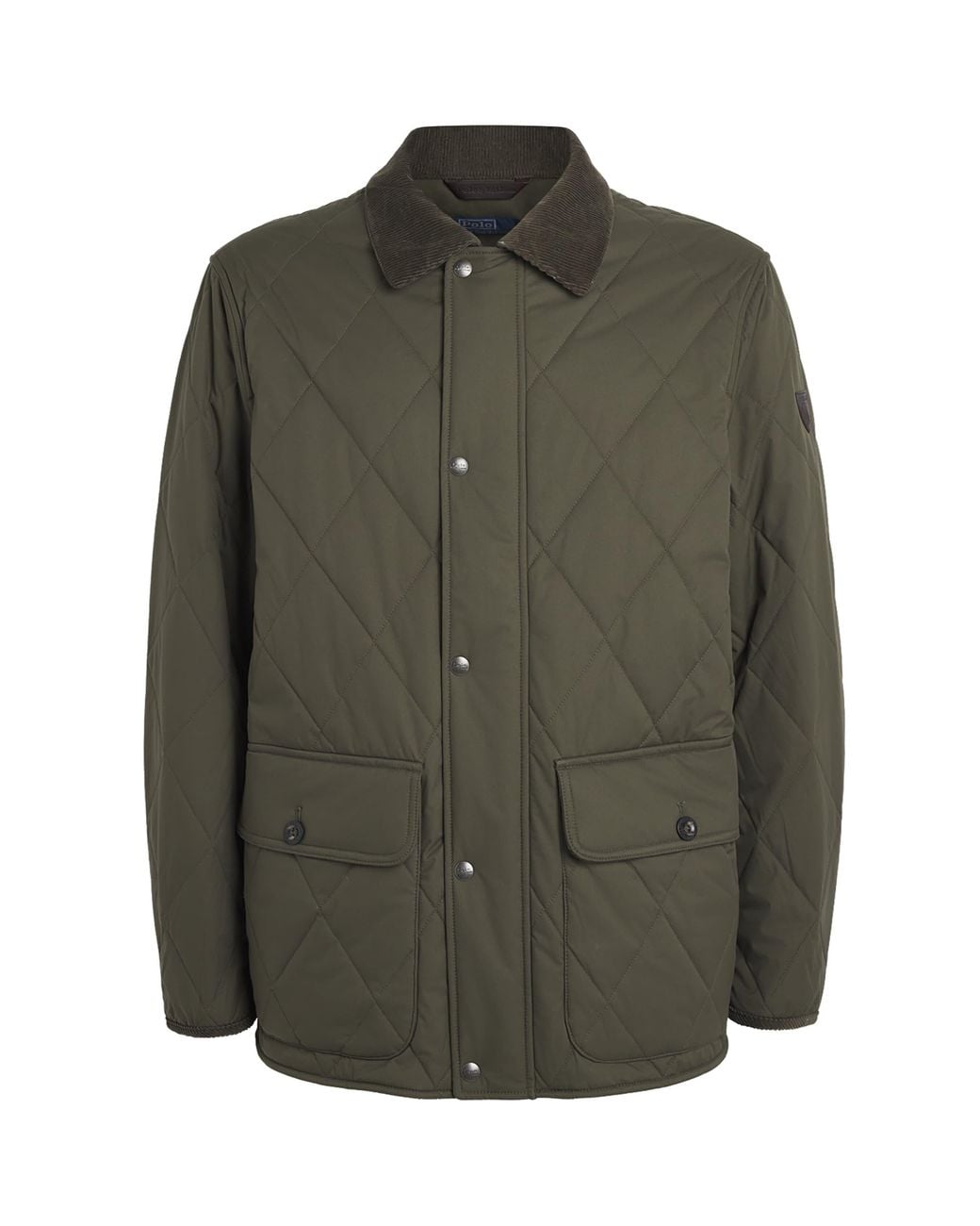 Polo Ralph Lauren Green Quilted Beaton Field Jacket for men
