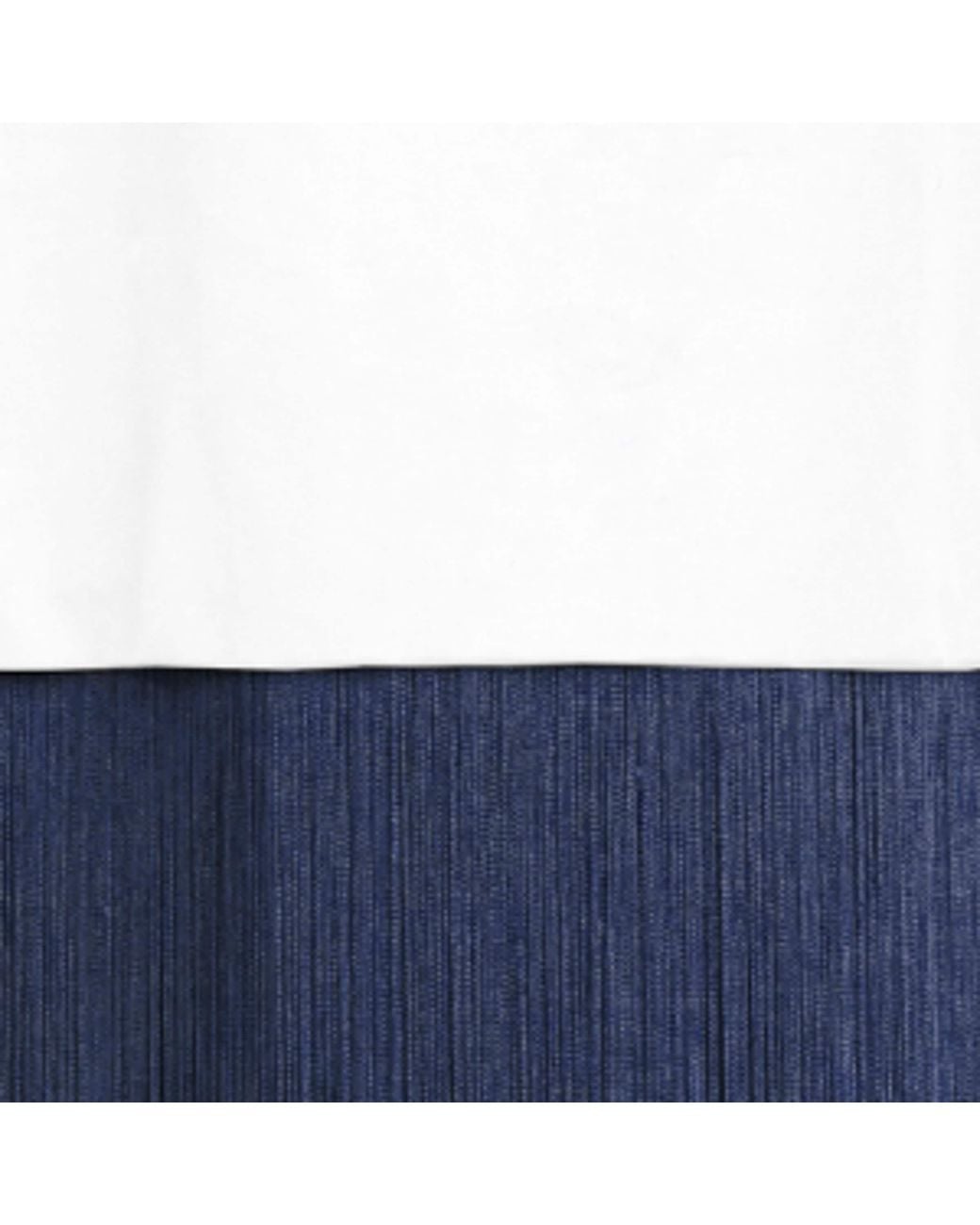 Alaïa Blue Cotton Fringe Slip Dress
