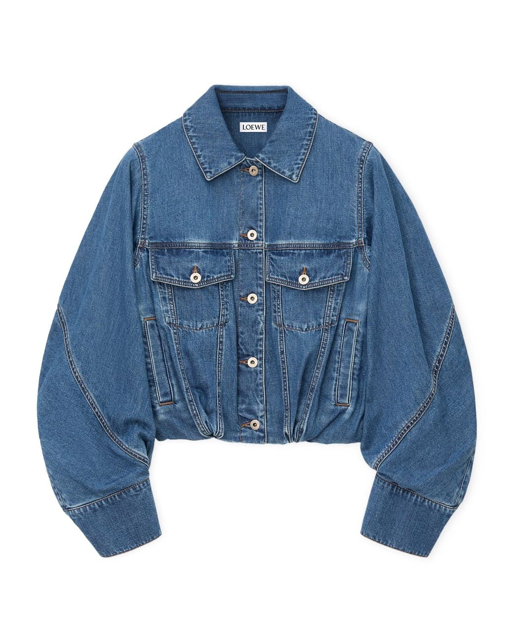Loewe Blue Denim Oversized Jacket