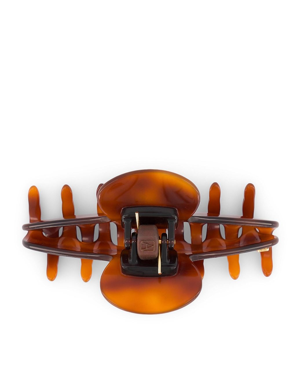 Alexandre De Paris Brown Timeless Saint Germain Claw Hair Clip