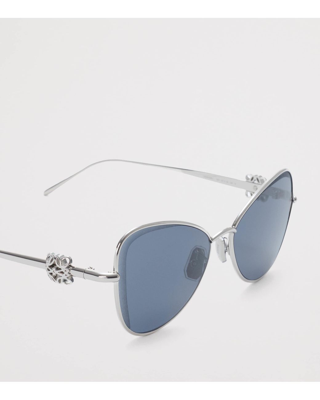 Loewe Blue Bombé Butterfly Sunglasses