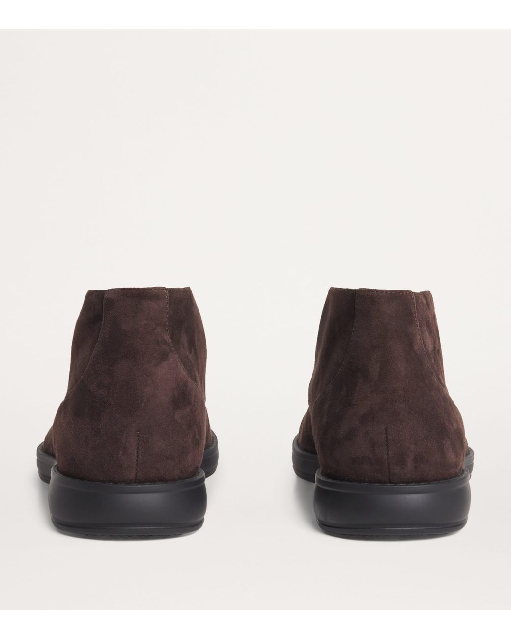 Brioni Brown Suede Ankle Boots for men