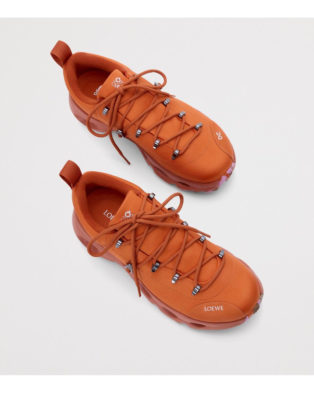 Loewe Brown X On Cloudsolo Hiker Sneakers