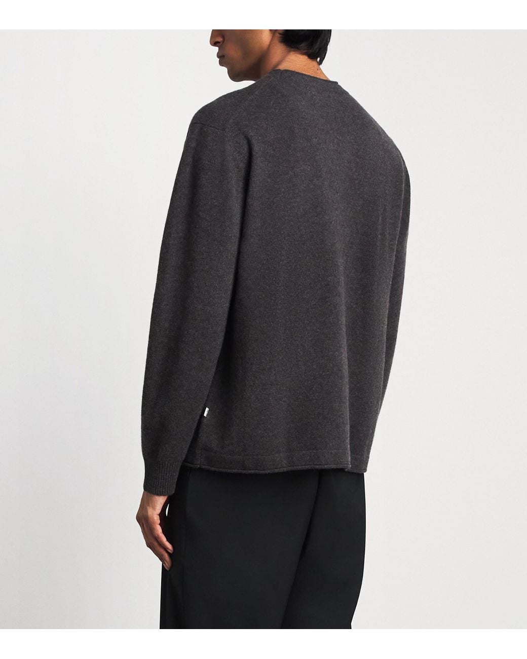 NN07 Black Wool Sammy Sweater for men