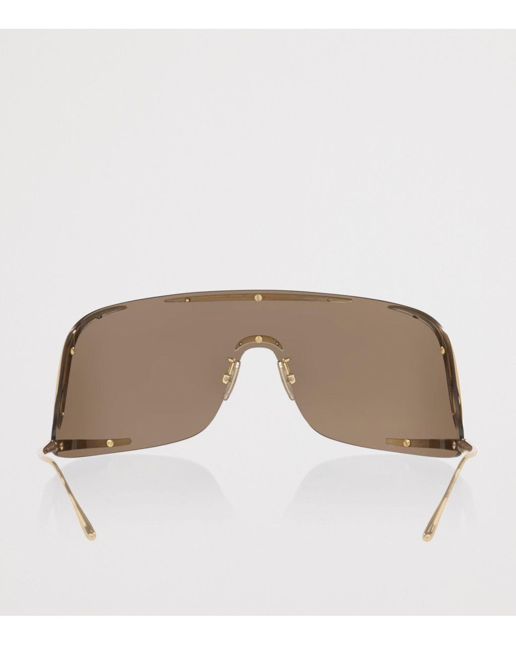 Loewe Yellow Signature Square One-Piece Sunglasses for men