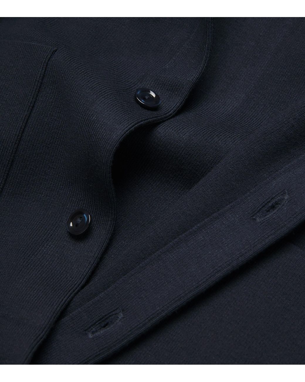 Sandro Blue Spread -Collar Cardigan for men