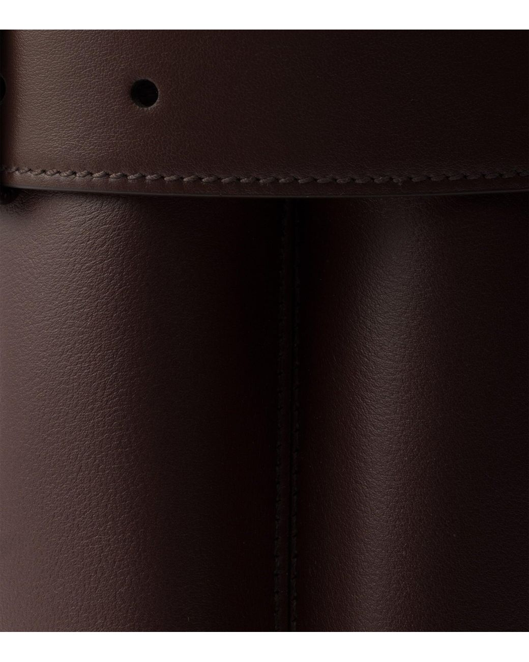 Prada Black Small Leather Buckle Tote Bag