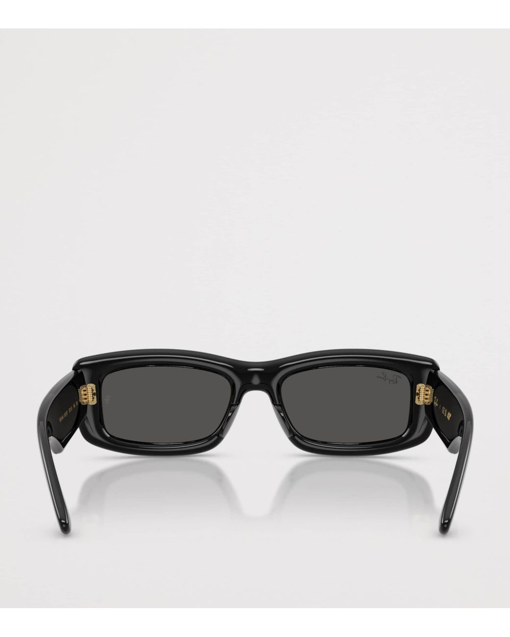 Ray-Ban Black Kiliane Puffer Rectangle Sunglasses