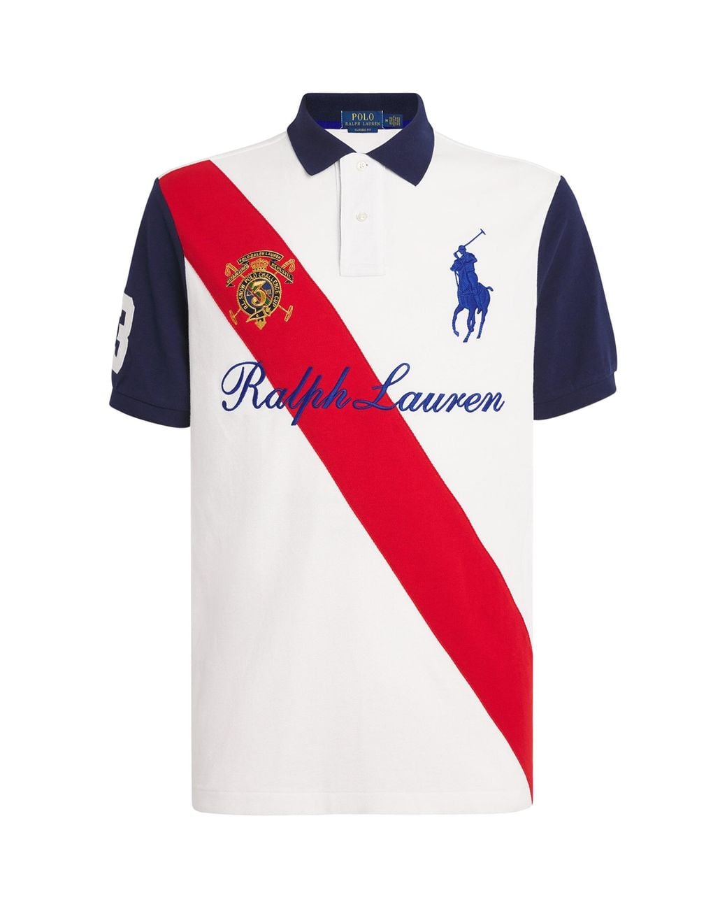Polo Ralph Lauren Red Cotton Big Pony Polo Shirt for men