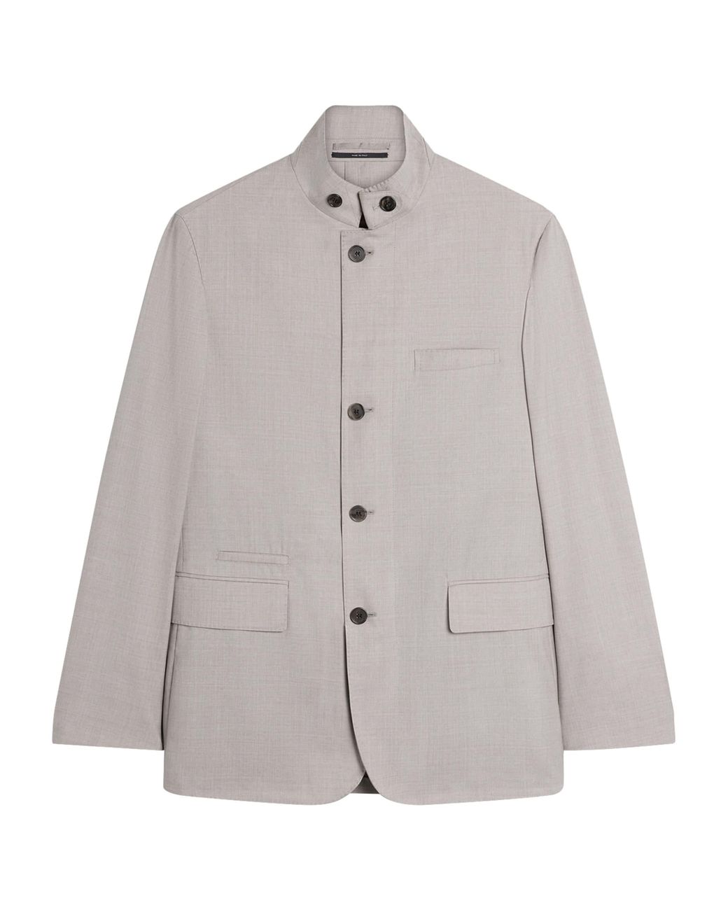 Dunhill Gray Wool Single-Breasted Jacket for men
