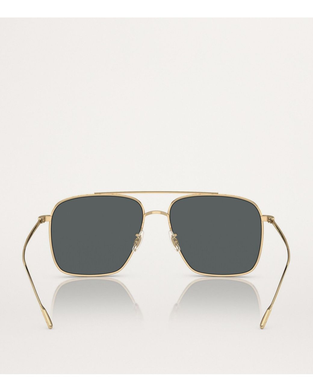 Oliver Peoples Gray Titanium Dresner Sunglasses