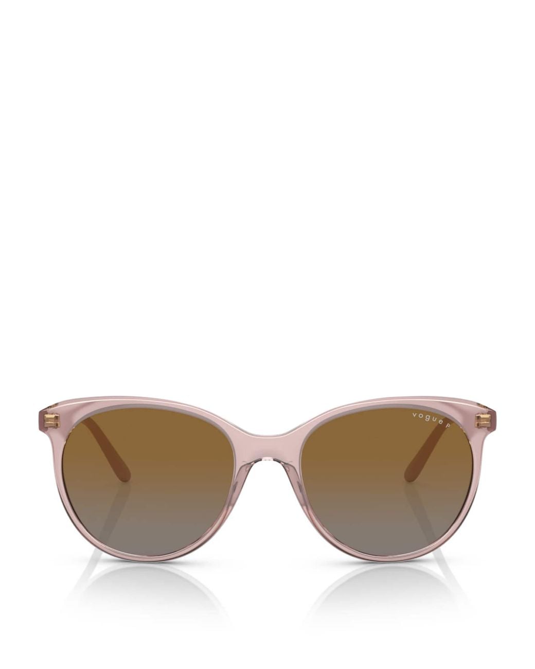 Vogue Brown Acetate Vo5453S Round Sunglasses