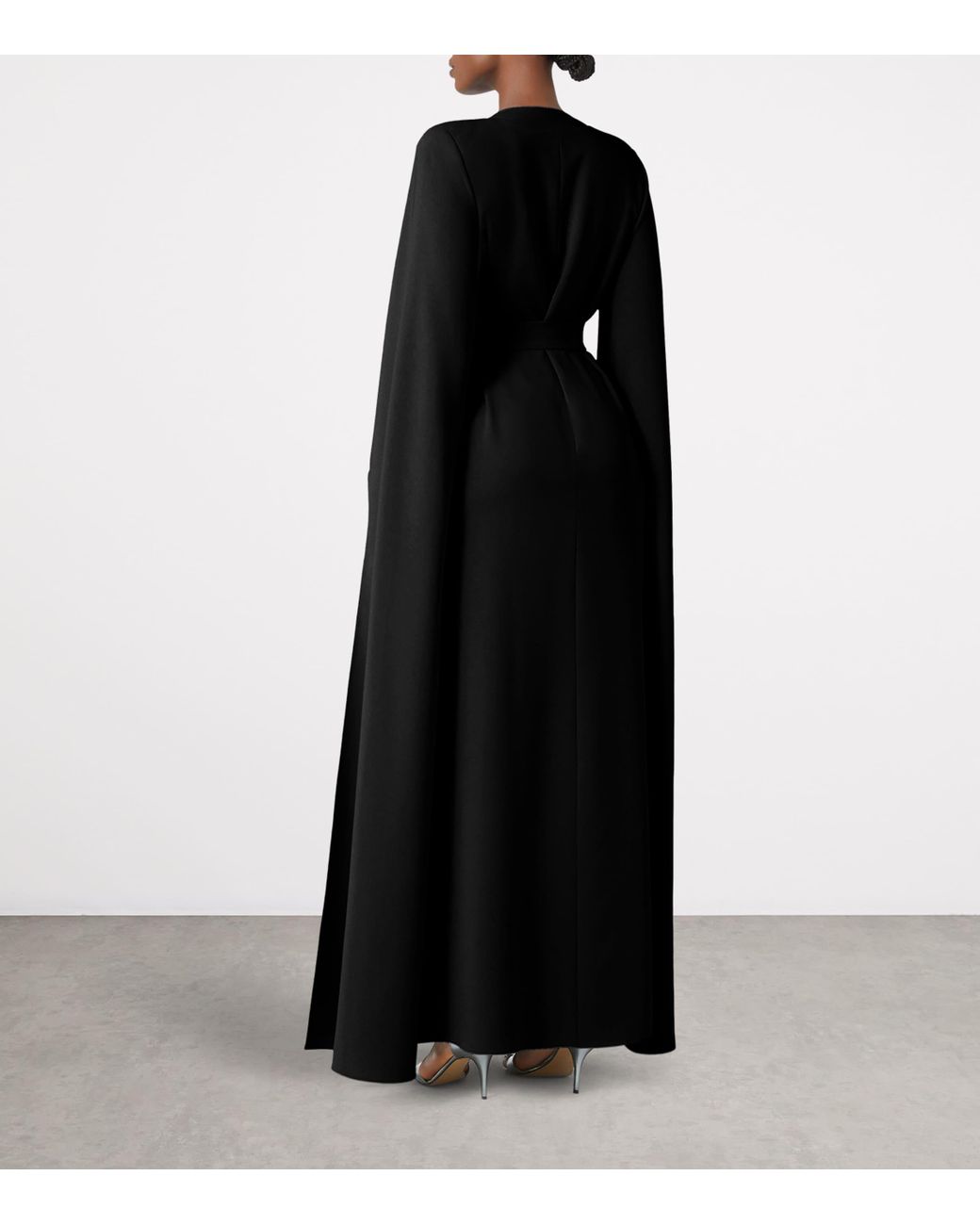 Marina Rinaldi Embellished Maxi Dress in Black | Lyst