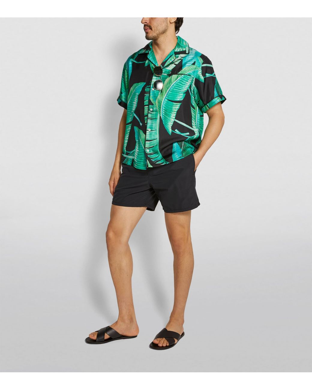 Vilebrequin Black Moorea Swim Shorts for men