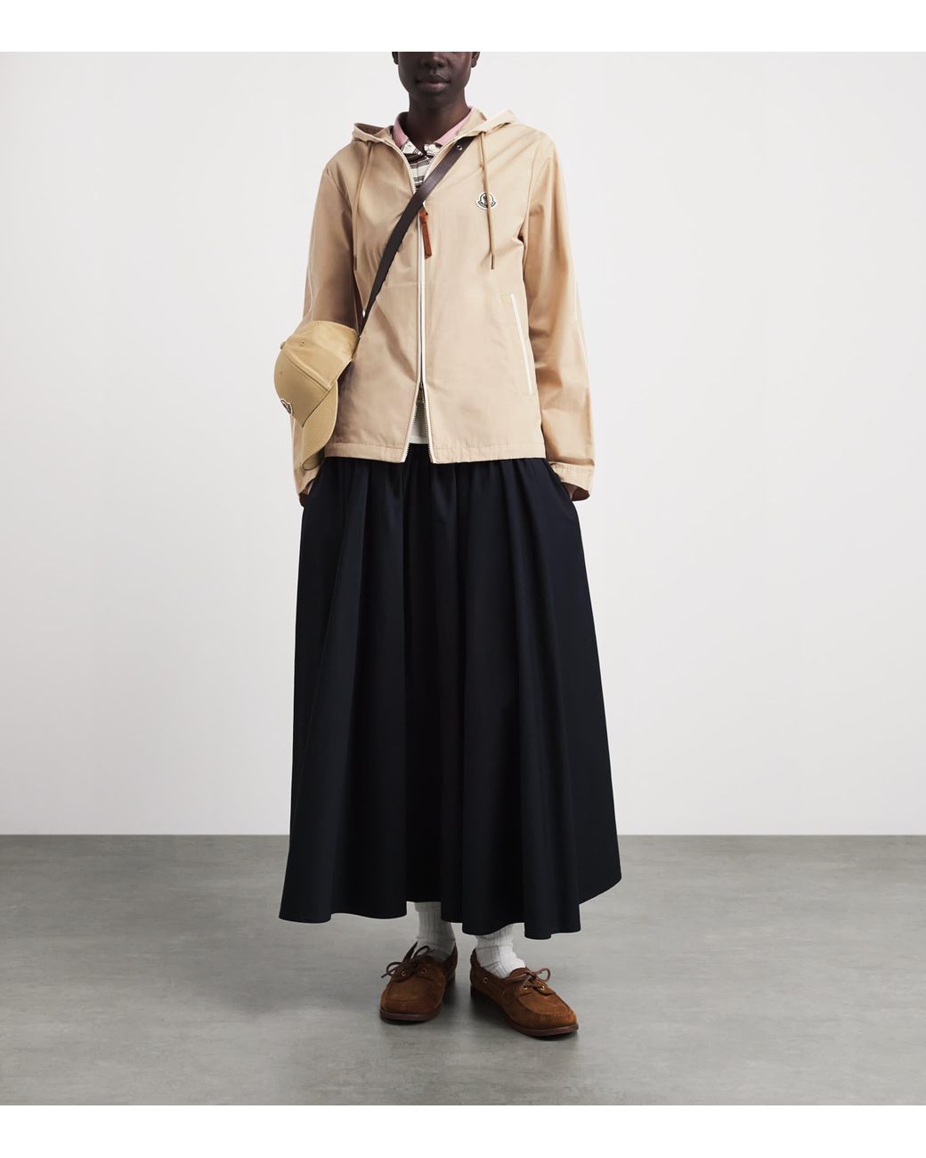 Moncler Natural Hooded Sarracenia Jacket