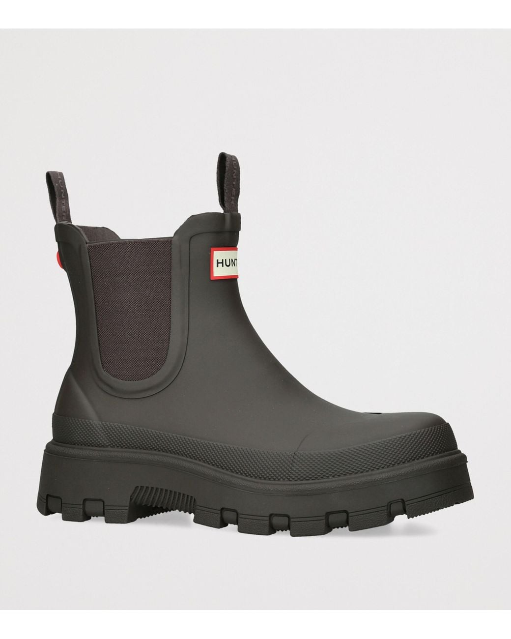 Hunter Brown Elements Elasticated Chelsea Boots