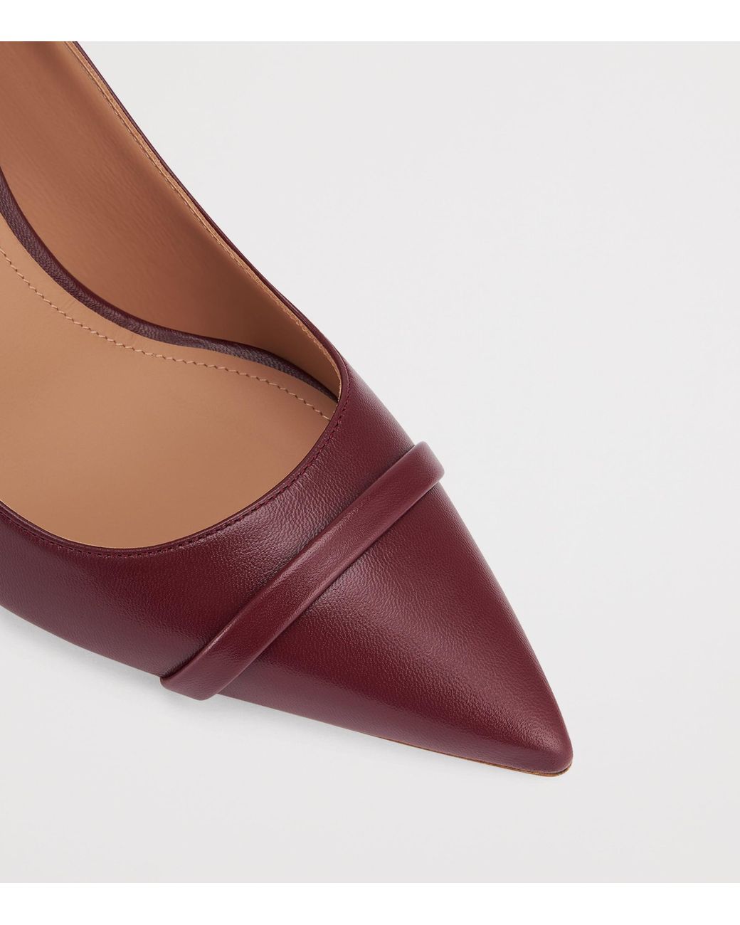 Malone Souliers Purple Nappa Leather Nova Pumps 90