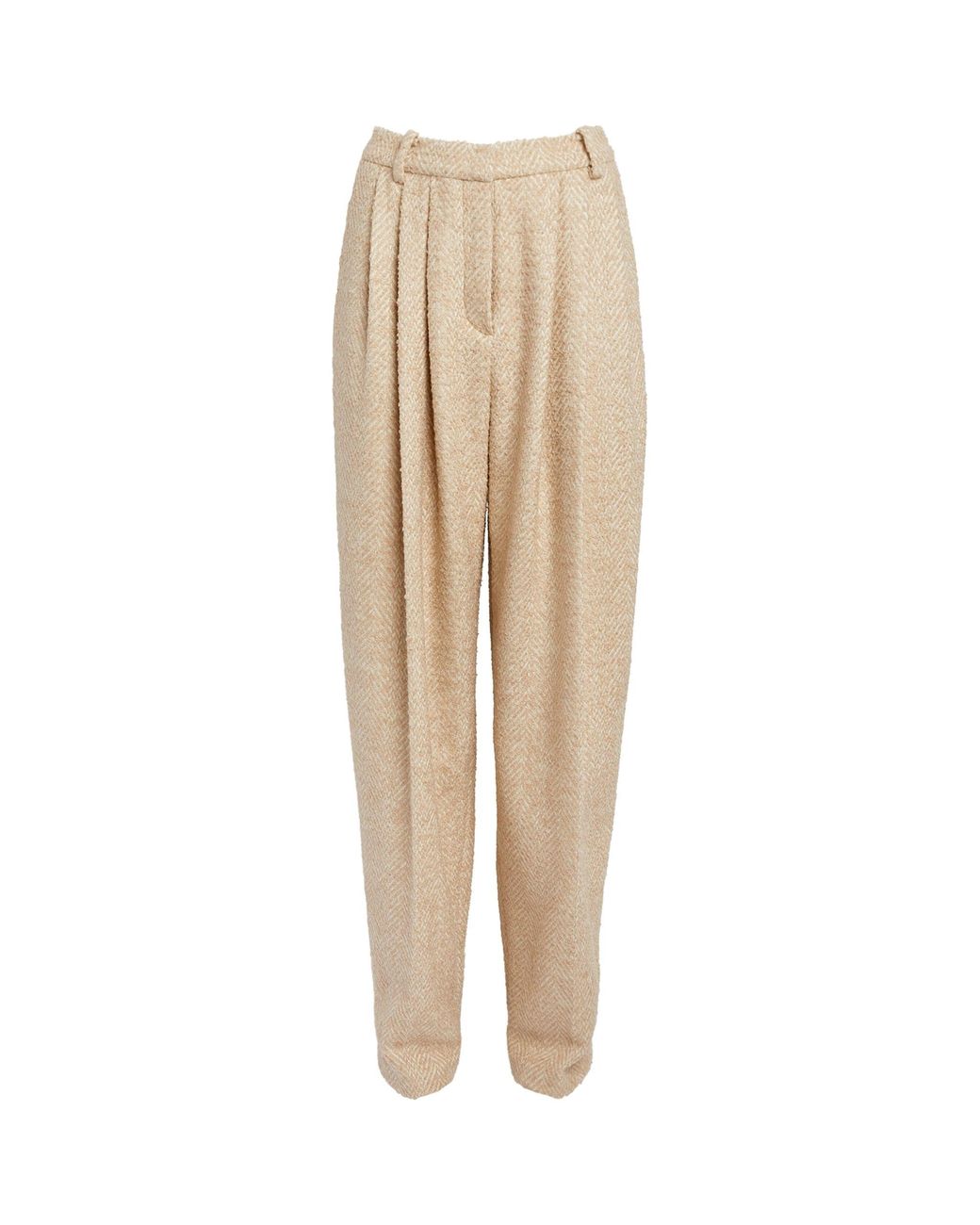 Magda Butrym high-waisted Oversize Tapered Trousers - Farfetch