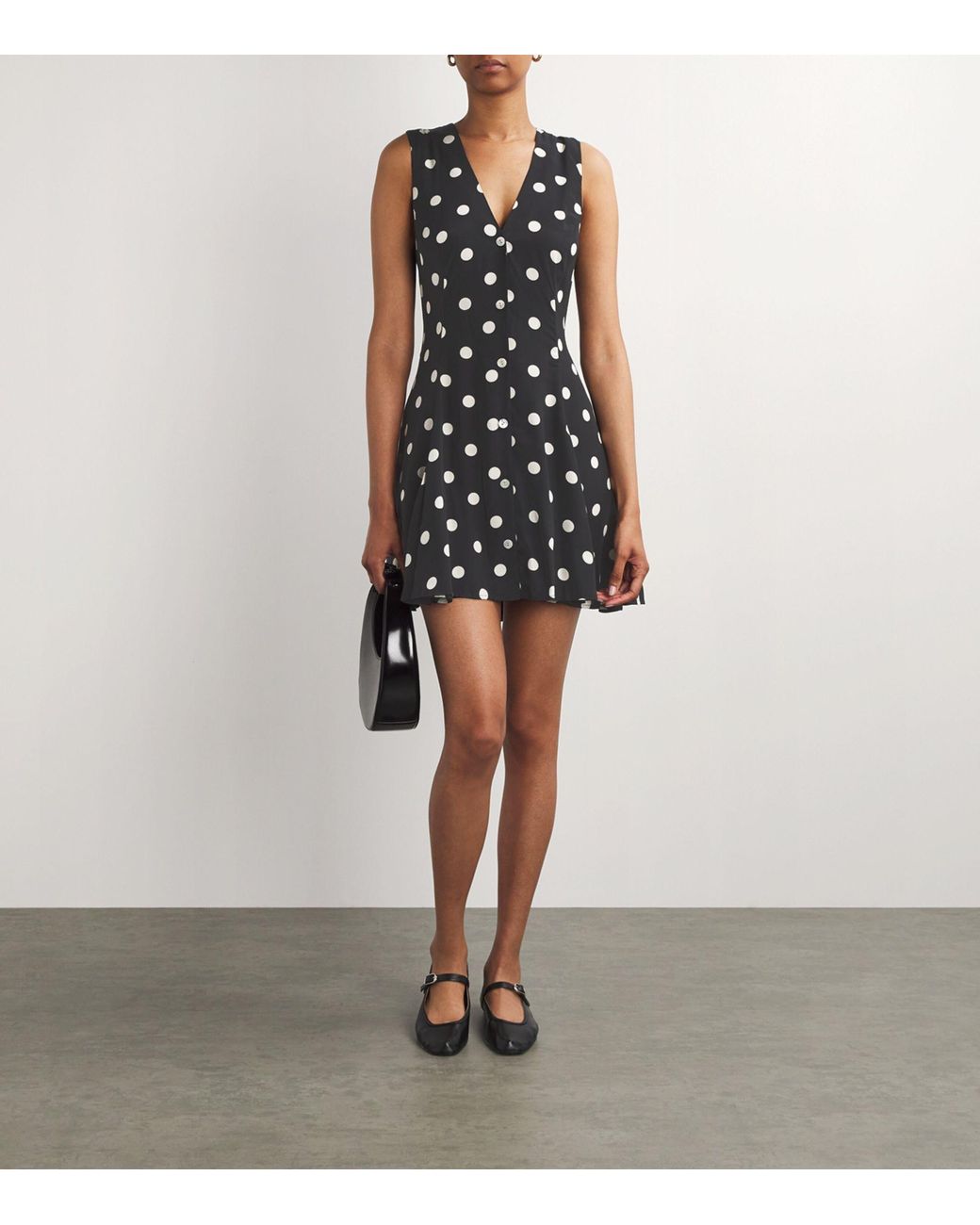 black bandeau a line dress NOVA main image 1