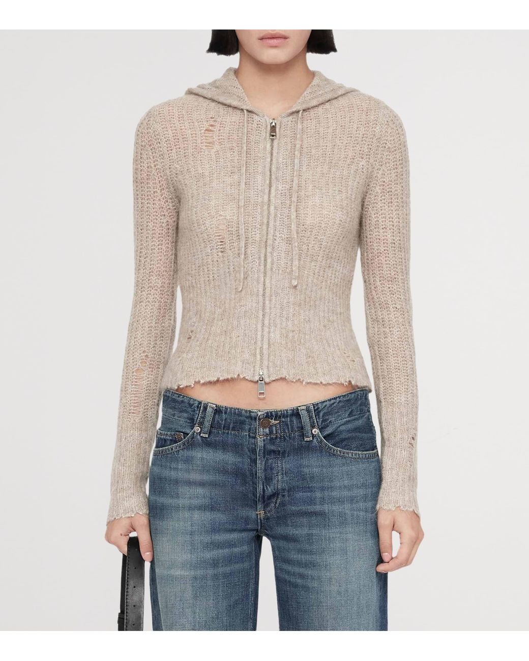 AllSaints Natural Mabel Hoodie