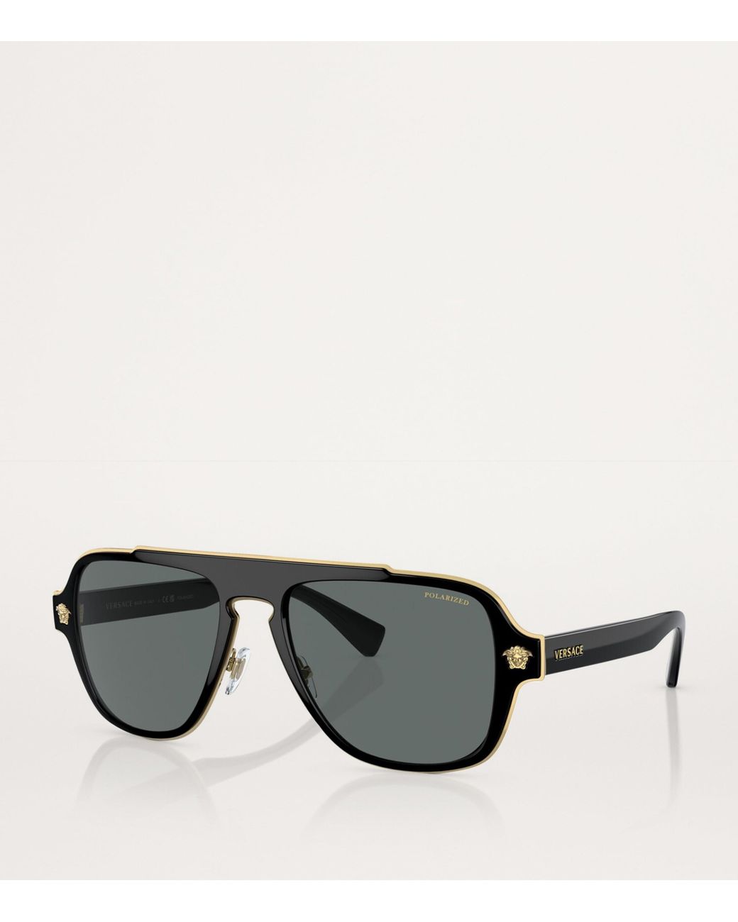 Versace Gray Metal 0Ve2199 Sunglasses for men
