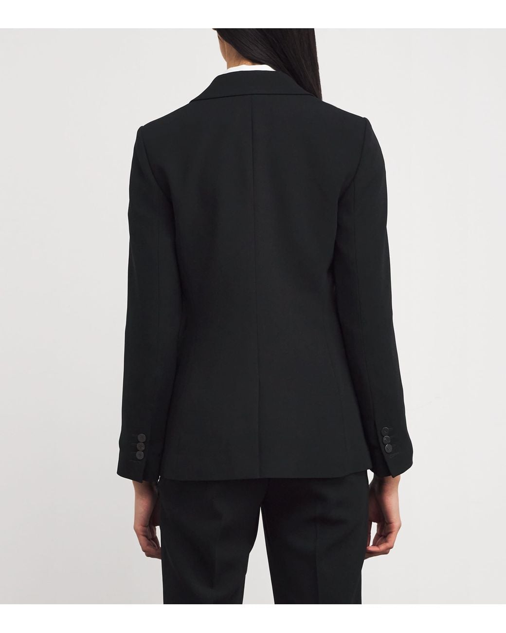 Theory Black Admiral Crepe Staple Blazer
