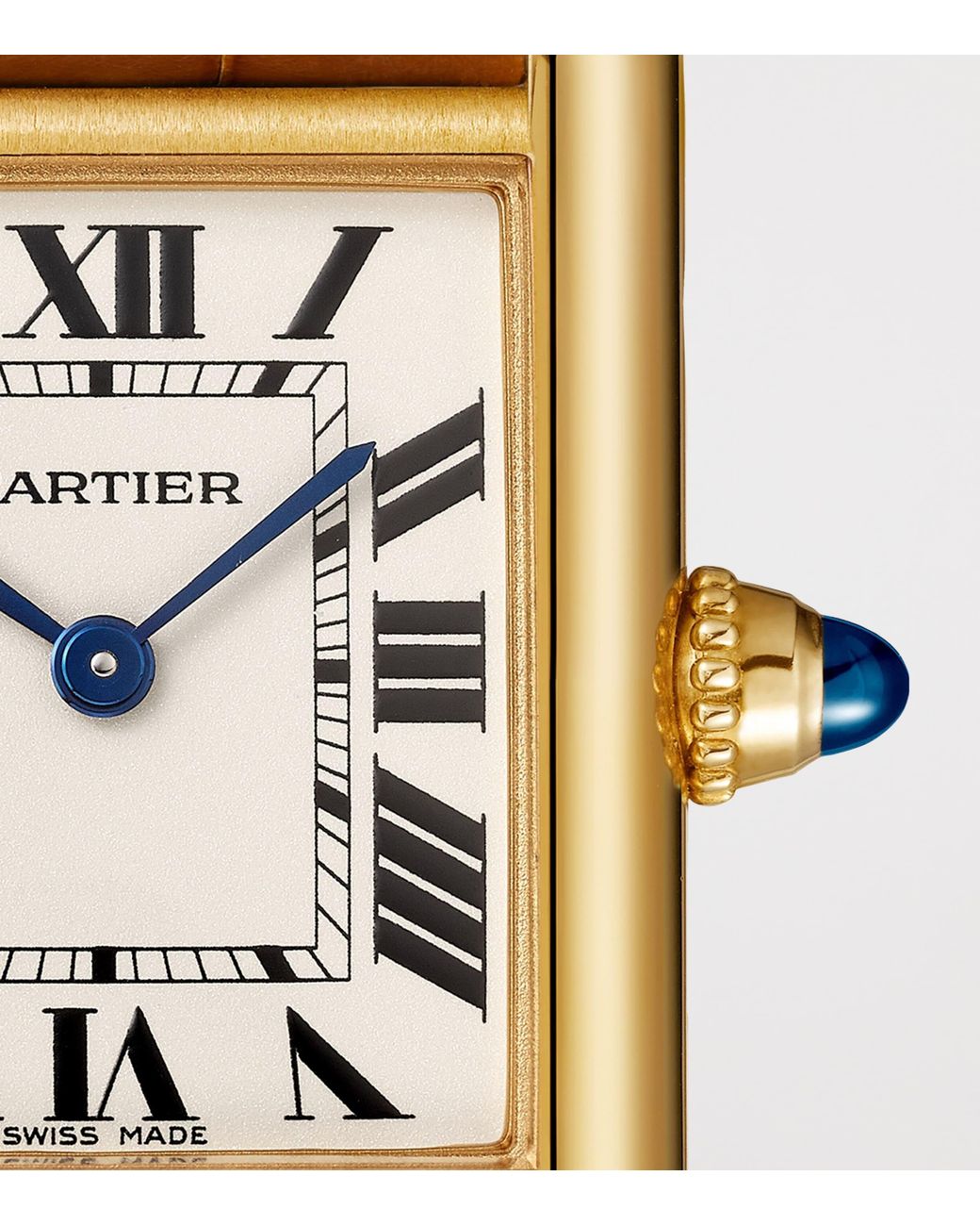 Cartier White Small Tank Louis Watch