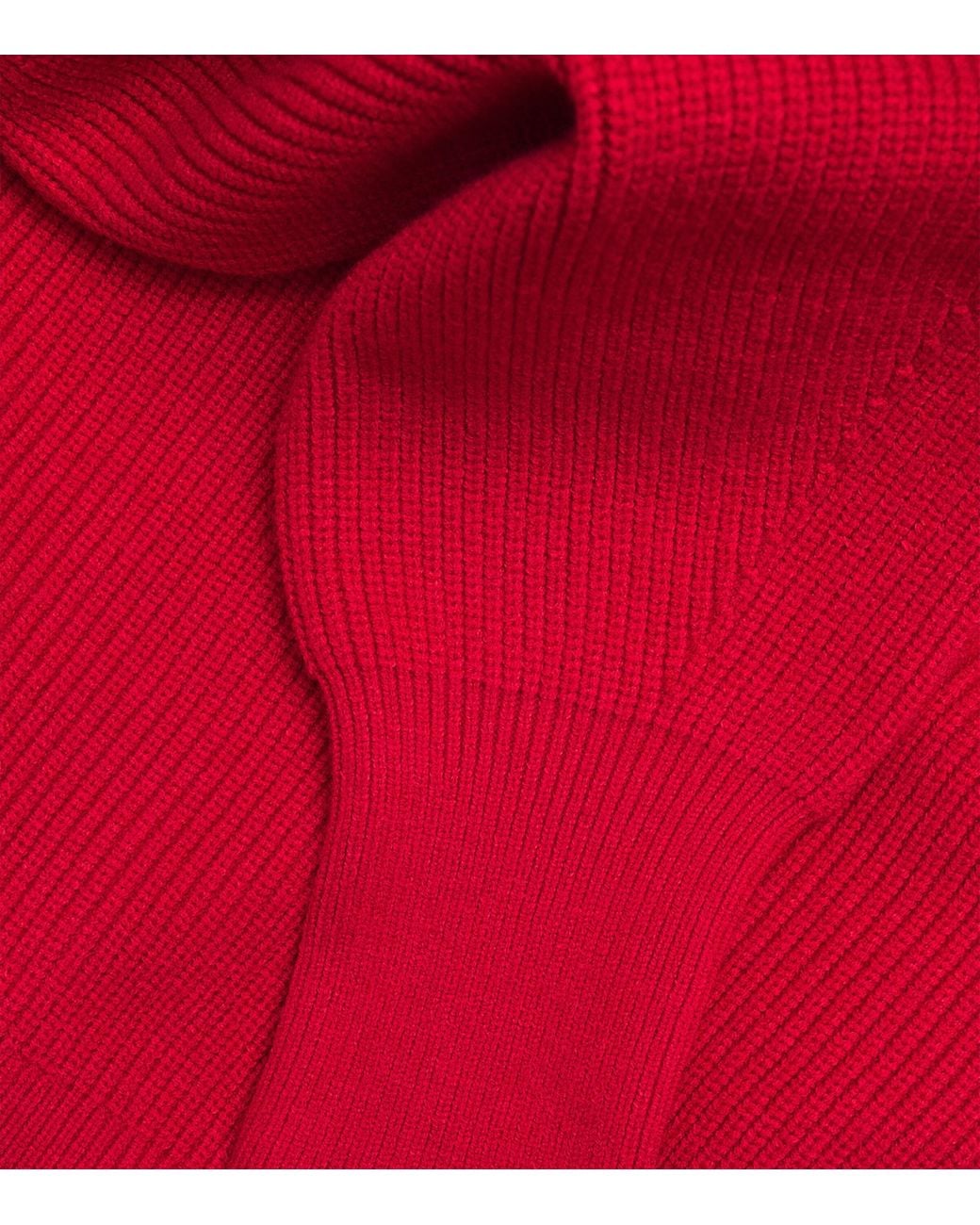 Varley Red Zip-Up Enrico Sweater