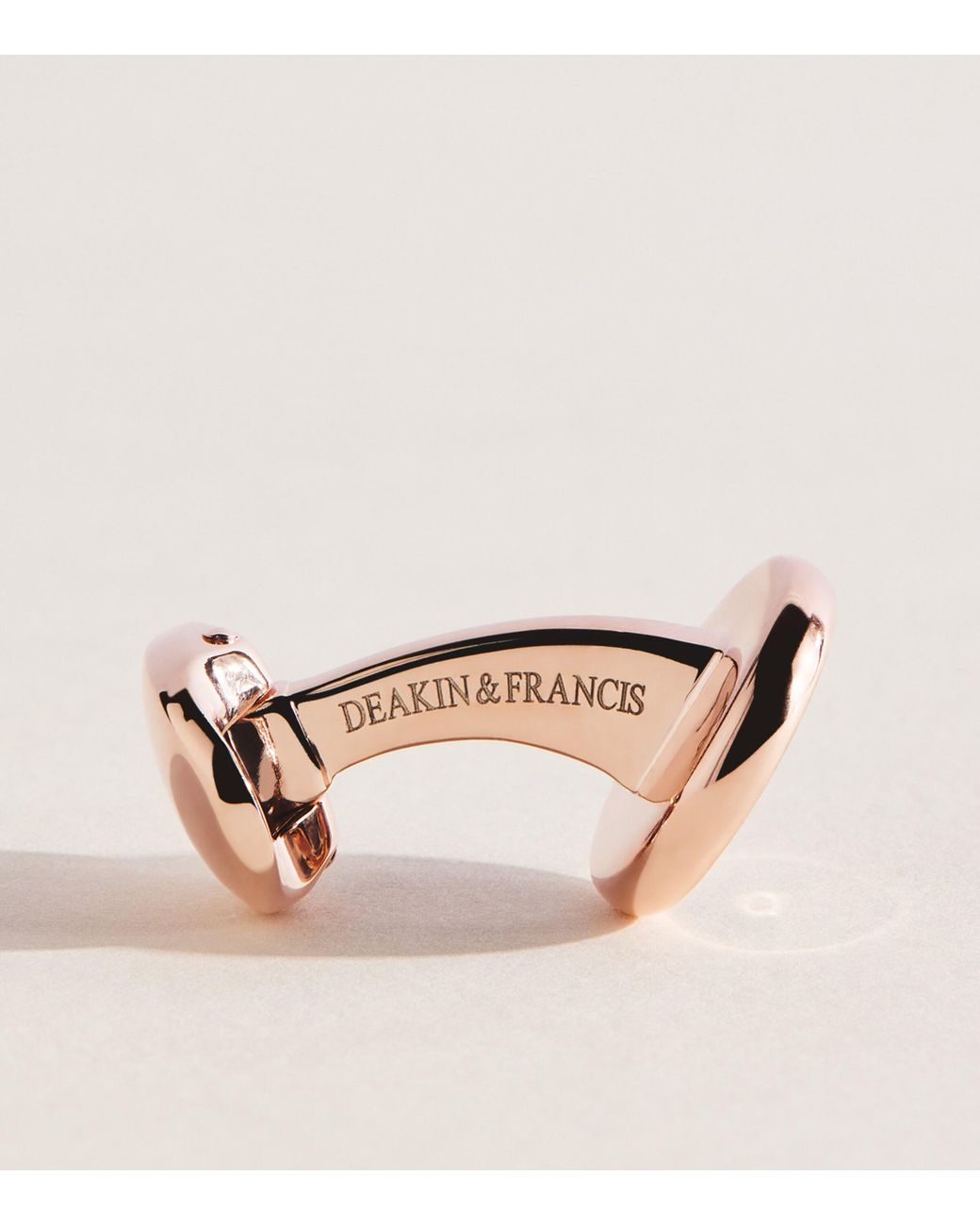 Deakin & Francis Natural Plated, Diamond And Onyx Cufflinks for men