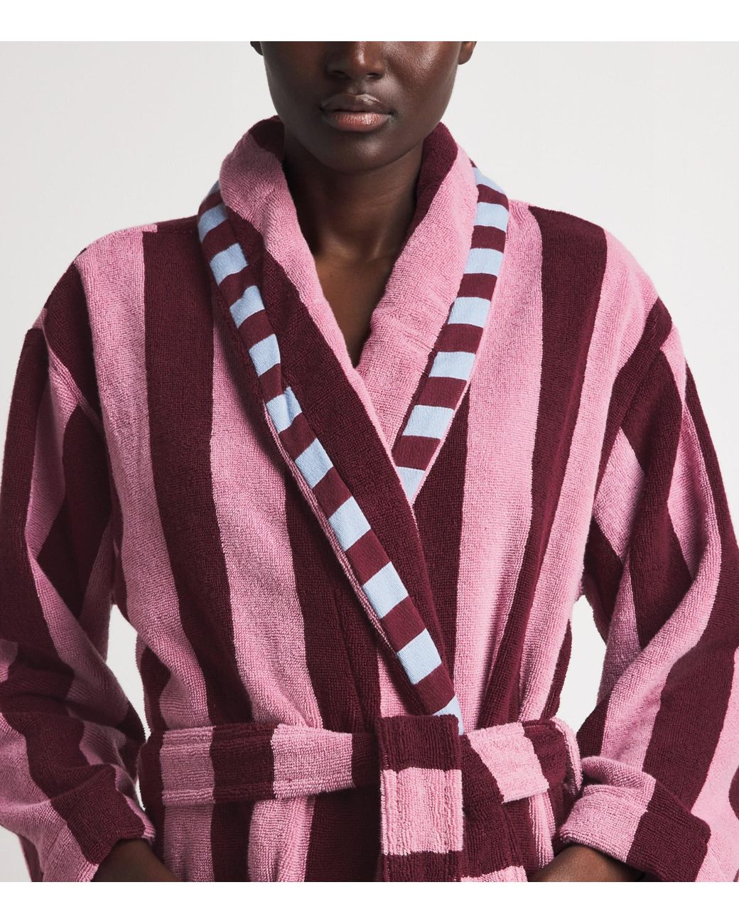 TBCo Red Terry Cotton Bath Robe