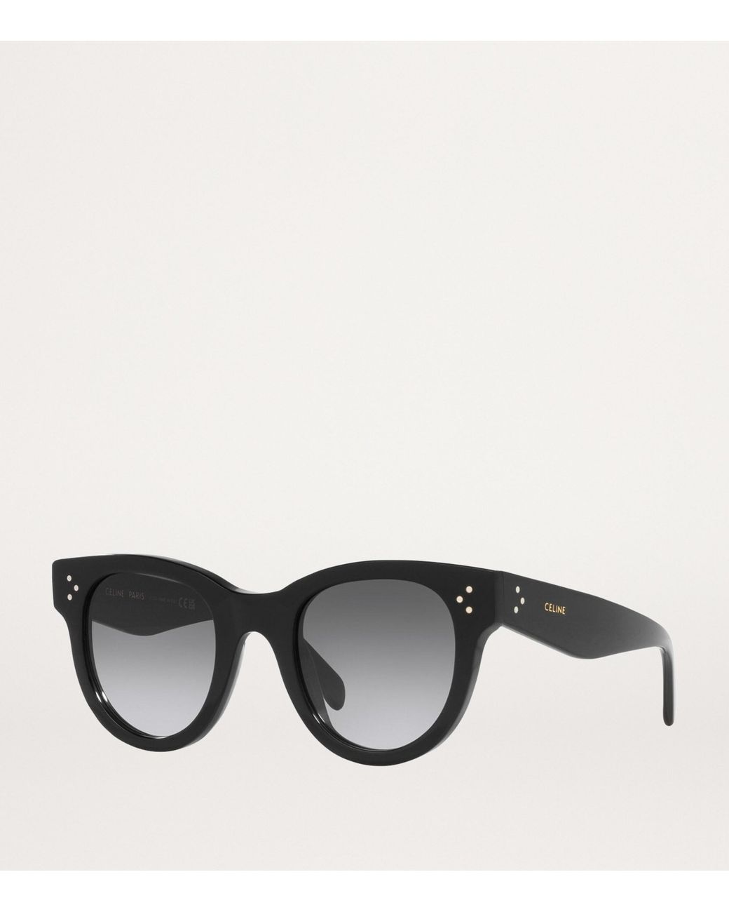 Céline Black Rectangular Sunglasses